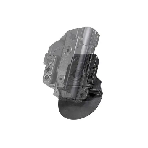 Alien Gear Shape Shift Paddle holster designed for comfort and adjustability in concealed carry situations.